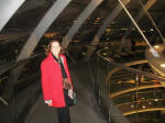 all'interno della cupola del Reichstag