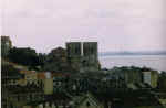 la cattedrale vista dall'alfama